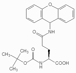 Boc-Gln(Xan)-OH [N. CAS. 55260-24-7]