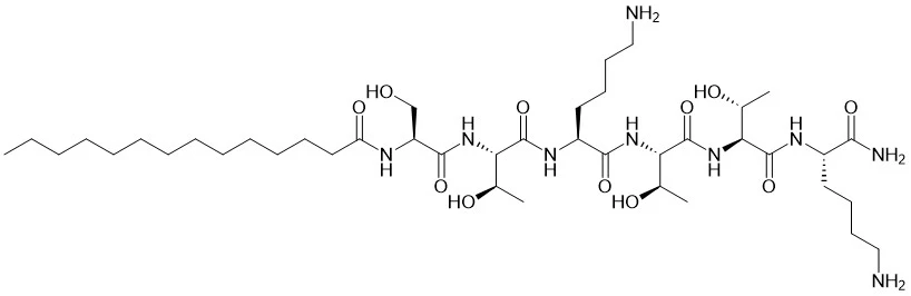 Myristoyl Hexapeptide -4